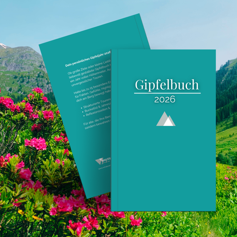 Cover des Gipfelbuch 2026 von Whatever Books